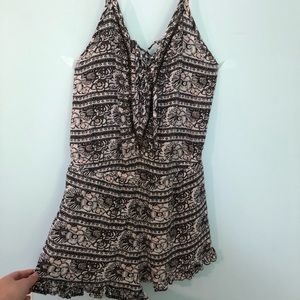 AEO patterned romper
